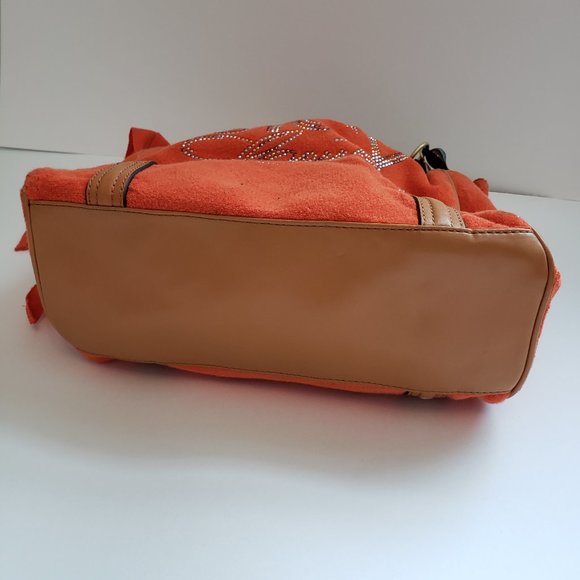 NWOT Juicy Couture with Beautiful Cherry Charms, Terrycloth Bag. - Picture 12 of 17